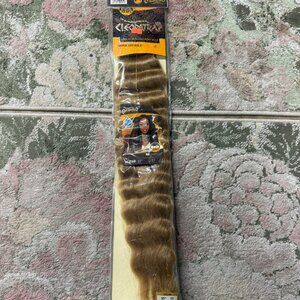 Cleopatra 100% Human Bulk Remy Hair Extensions 22” #27 European Super Bulk